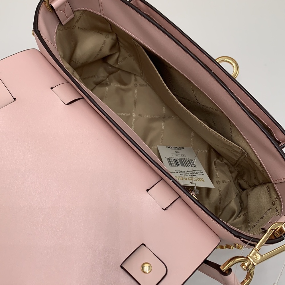 MICHAEL KORS MANHATTAN MEDIUM TOP HANDLE SATCHEL/SHOULDER/CROSSBODY BAG - Picture 14 of 16